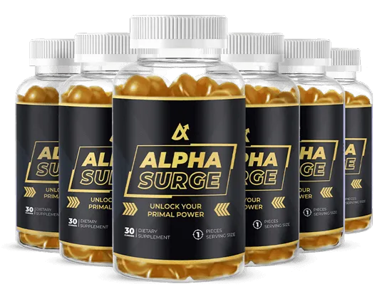 Alpha Surge 6 bottles